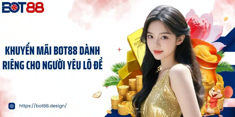 Khuyến mãi Bot88 dành riêng cho người yêu lô đề